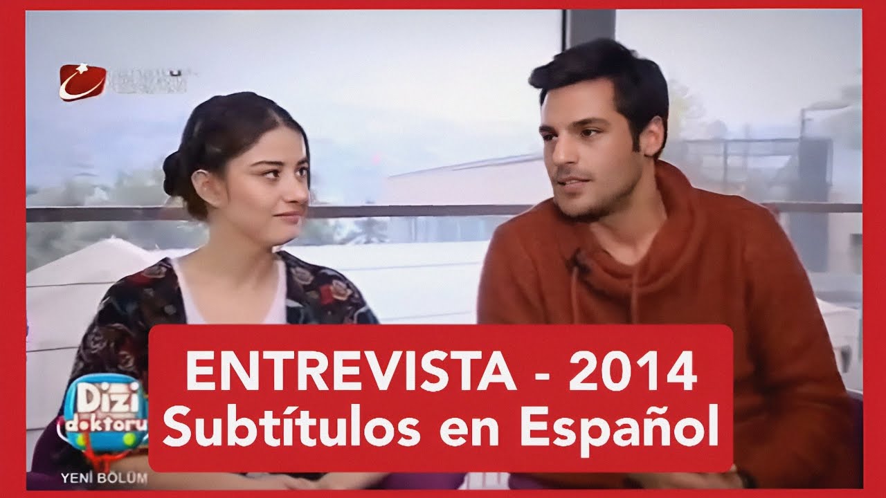Entrevista a Özge y Serkan en 2014 , con subtítulos en español 😍✨❤..