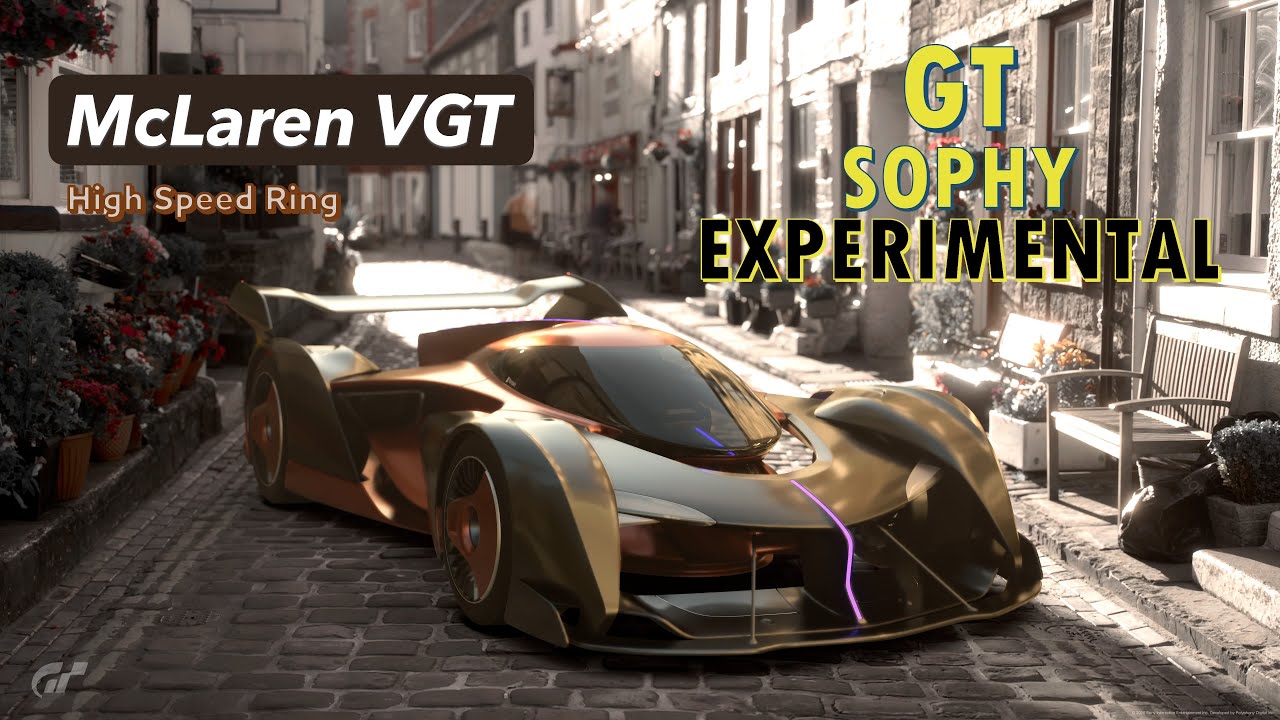 Gran Turismo 7 McLaren VGT GT Sophy Expérimental  High Speed Ring
