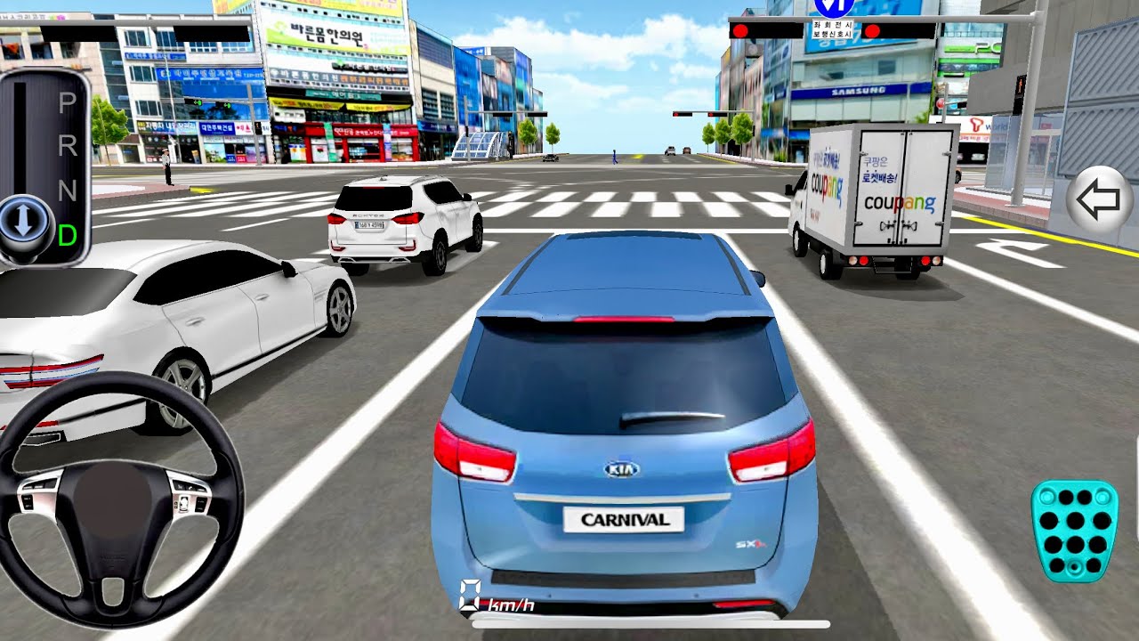 New Kia Carnival is ready for Parking - 3d Driving Class android  || Car Game #gameplay #cargame