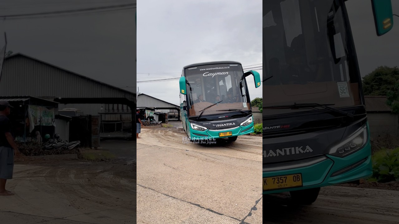Bus Terbaru Dari Po New Shantika New Avante H8 Dari Karoseri Tentrem Chasis Hino RN285 Garasi Ngabul