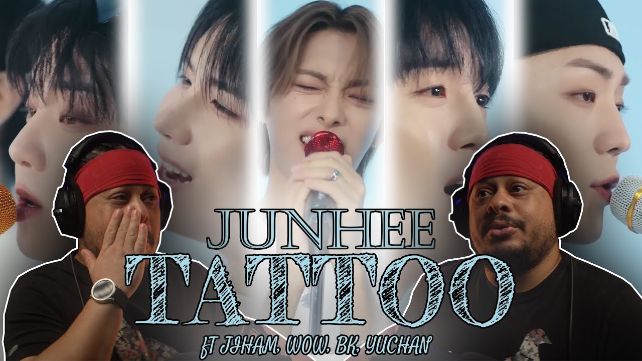 Реакция на клип JUNHEE «Татуировка (с Джихамом, WoW, BK, Ючаном) (12:30)» в прямом эфире!