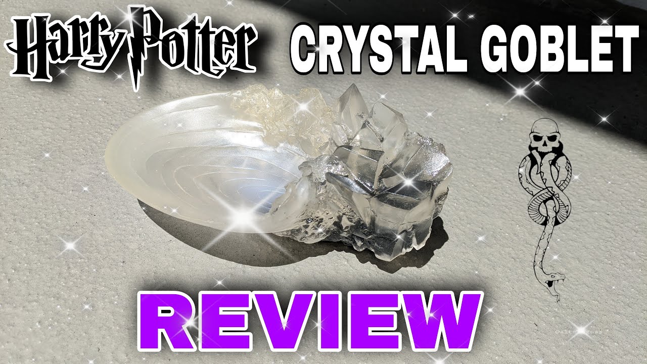 Harry Potter CRYSTAL GOBLET Review | The Noble Collection