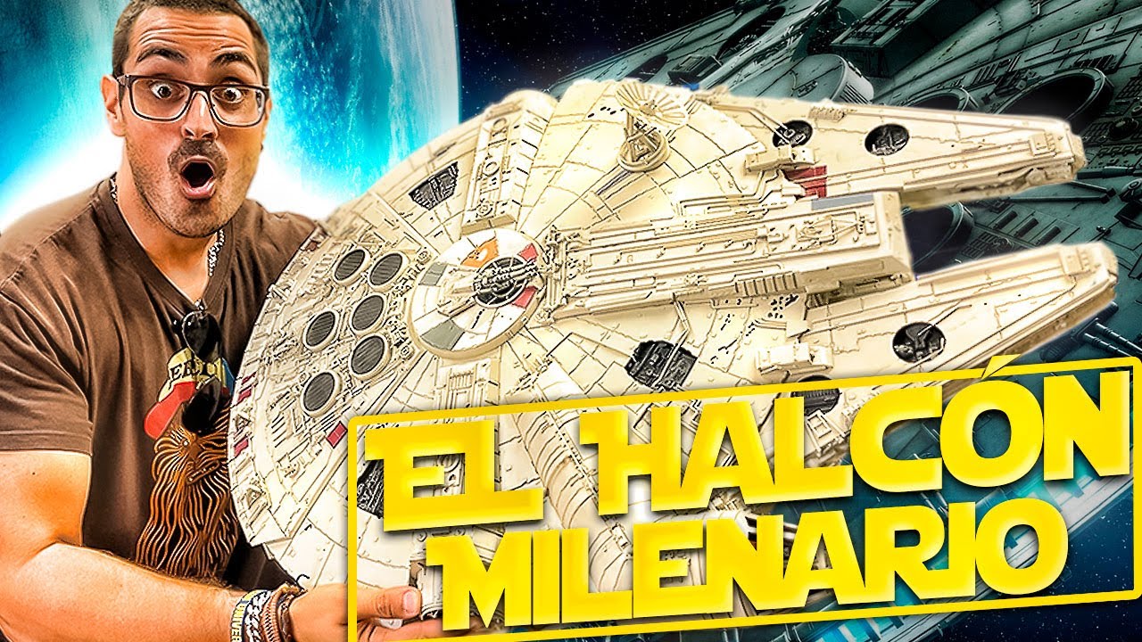 ¡El mítico HALCÓN MILENARIO de STAR WARS ahora puede ser tuyo!