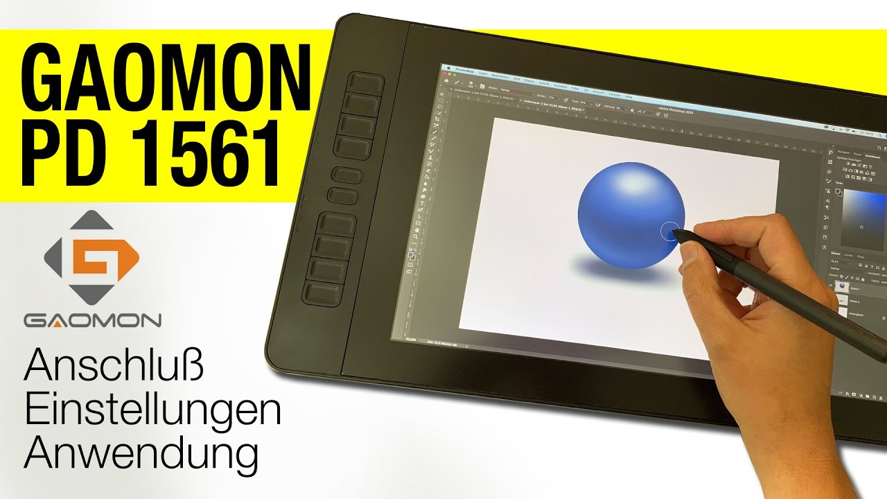 Günstiges Einsteiger Pen Display: Gaomon PD 1561 Tipps & Tricks für den Einstieg