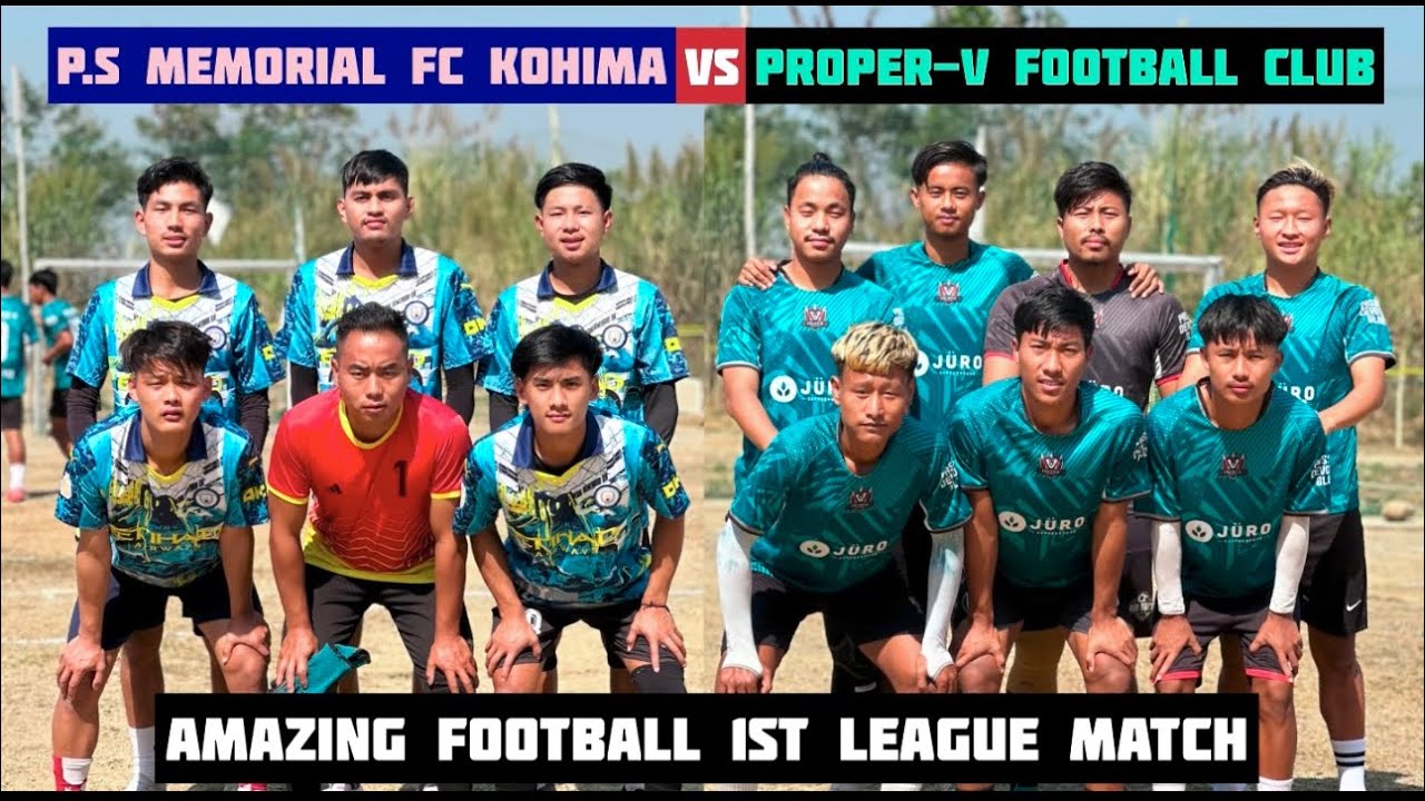 Proper-v fc 🆚 PS Memorial fc || Amazing 1st match at National Institute of Technology Nagaland 