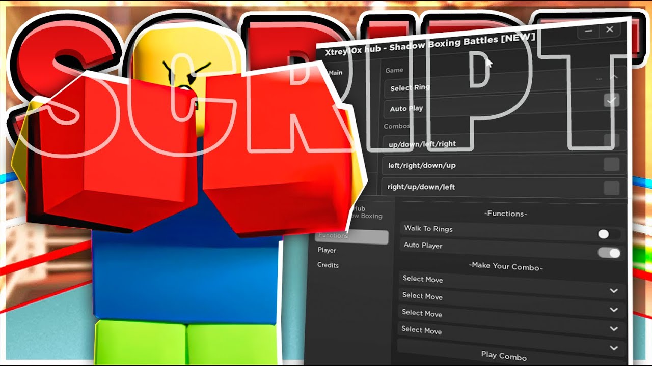 [CELL/PC] ROBLOX Shadow Boxing Battles SCRIPT | Auto Play + Auto Combos AND MORE!