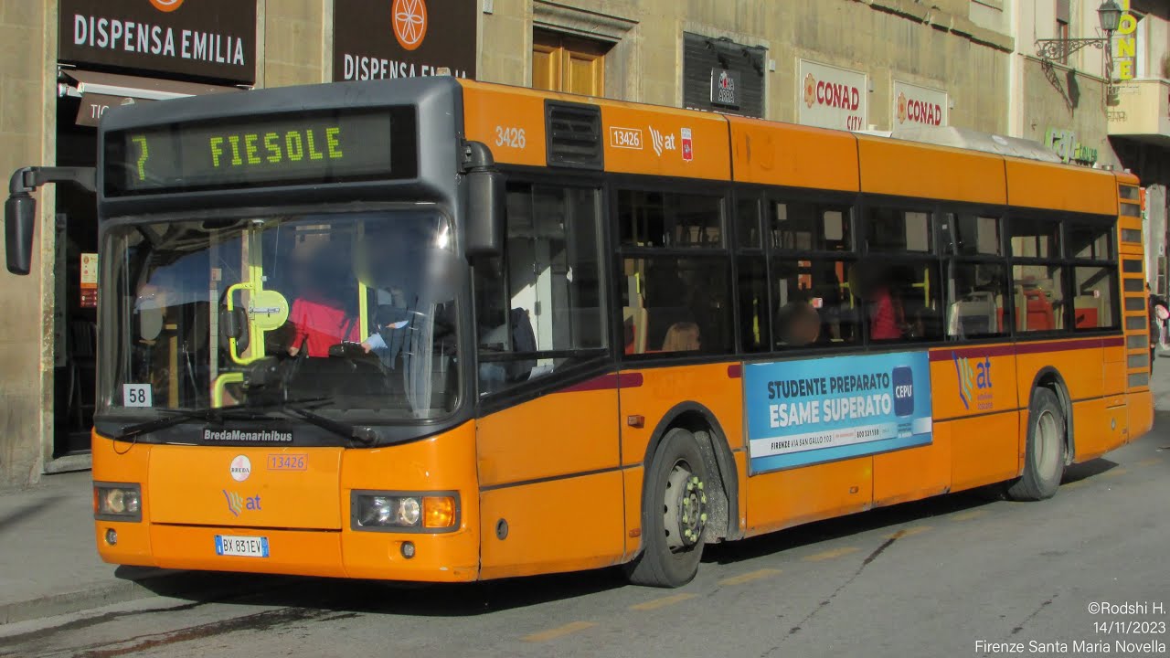 Autolinee Toscane 13426 (ex ATAF) - (KICKDOWN)  BMB 240LU - OM906LA €3 + Voith