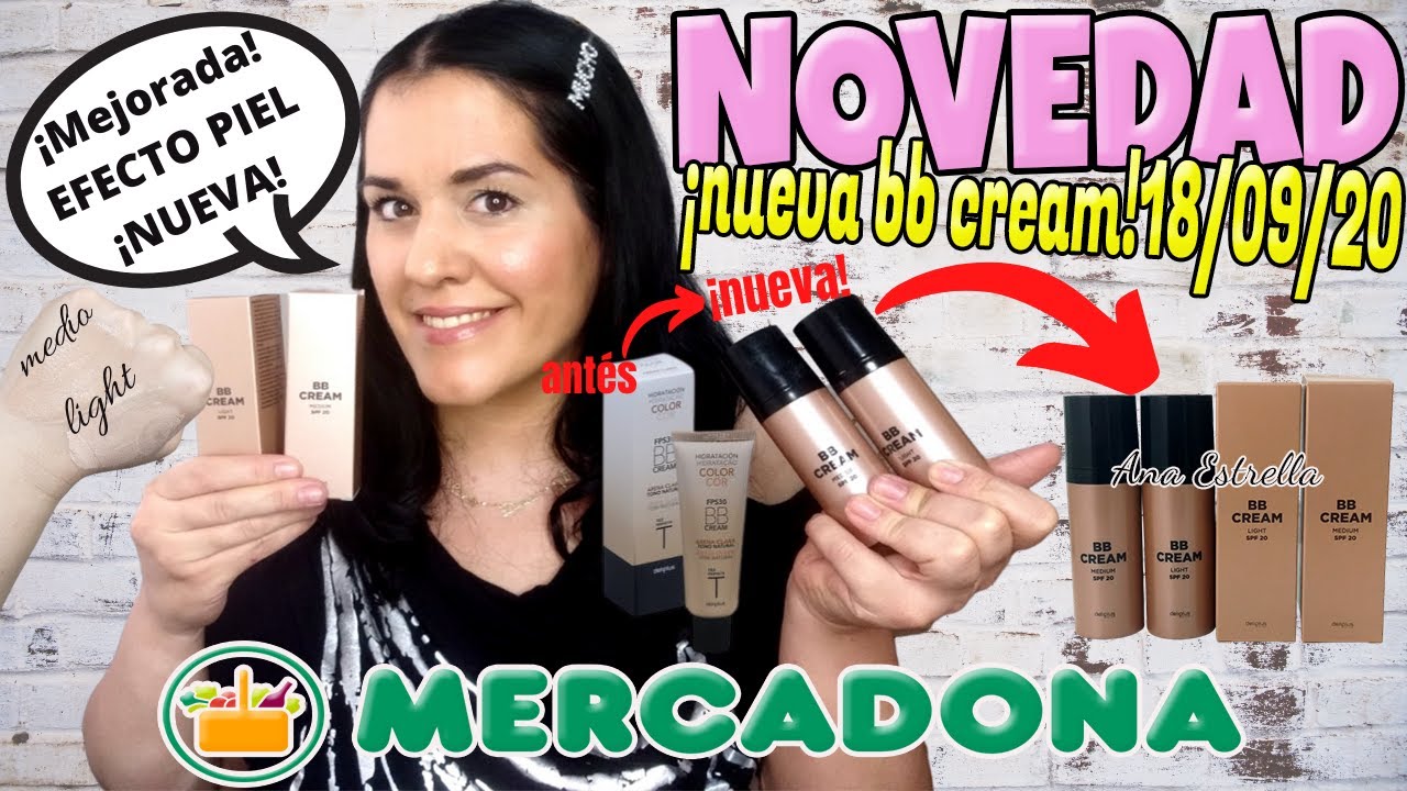 😱ANTICIPO NOVEDAD PILOTO💥BB CREAM 2 TONOS COMPRADOS PERFUMERÍA DE MERCADONA DEMO Y SWATCHES