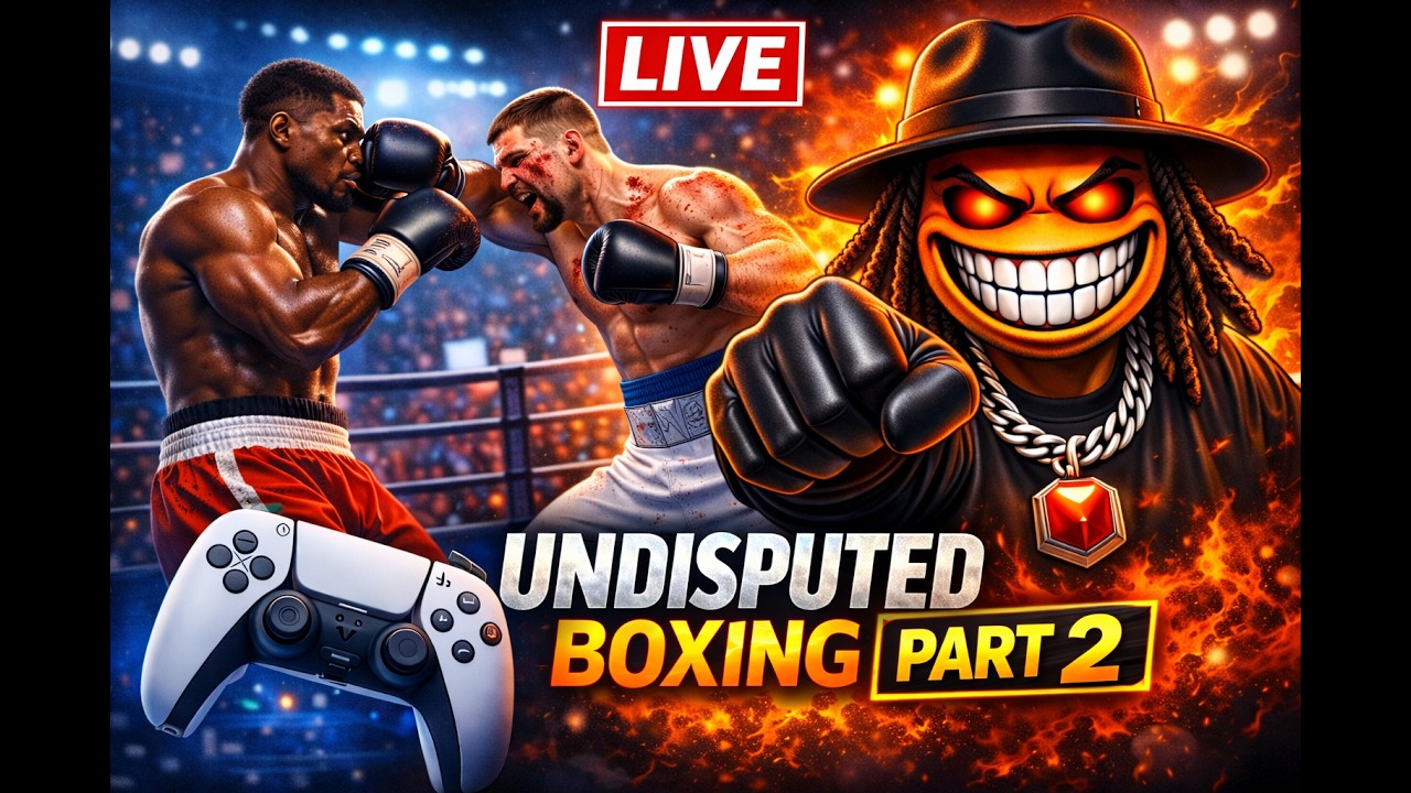Undisputed! i can't be gettin cooked like that lmao! part 2 career mode