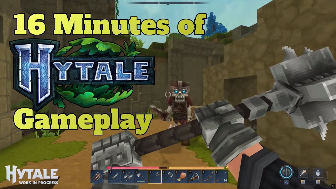 Analyzing 16 Minutes of Brand New Hytale Gameplay!