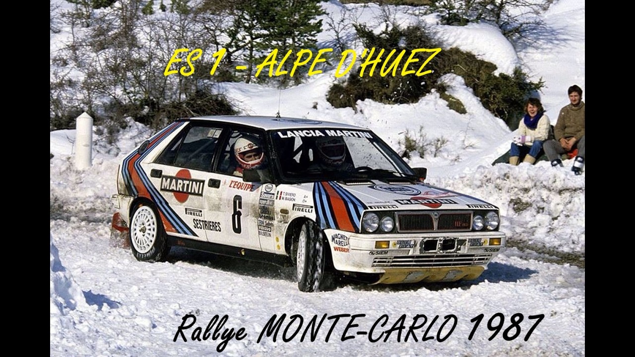 1987 Rallye Monte Carlo - ES Alpe d'Huez