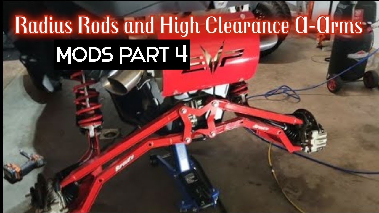 Super ATV High Rise A-Arms on Polaris Razor (OG) How to