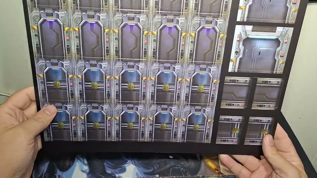 Daedalus Station Box Opening Gale Force 9 Tenfold Dungeon Sci-Fi Battemaps