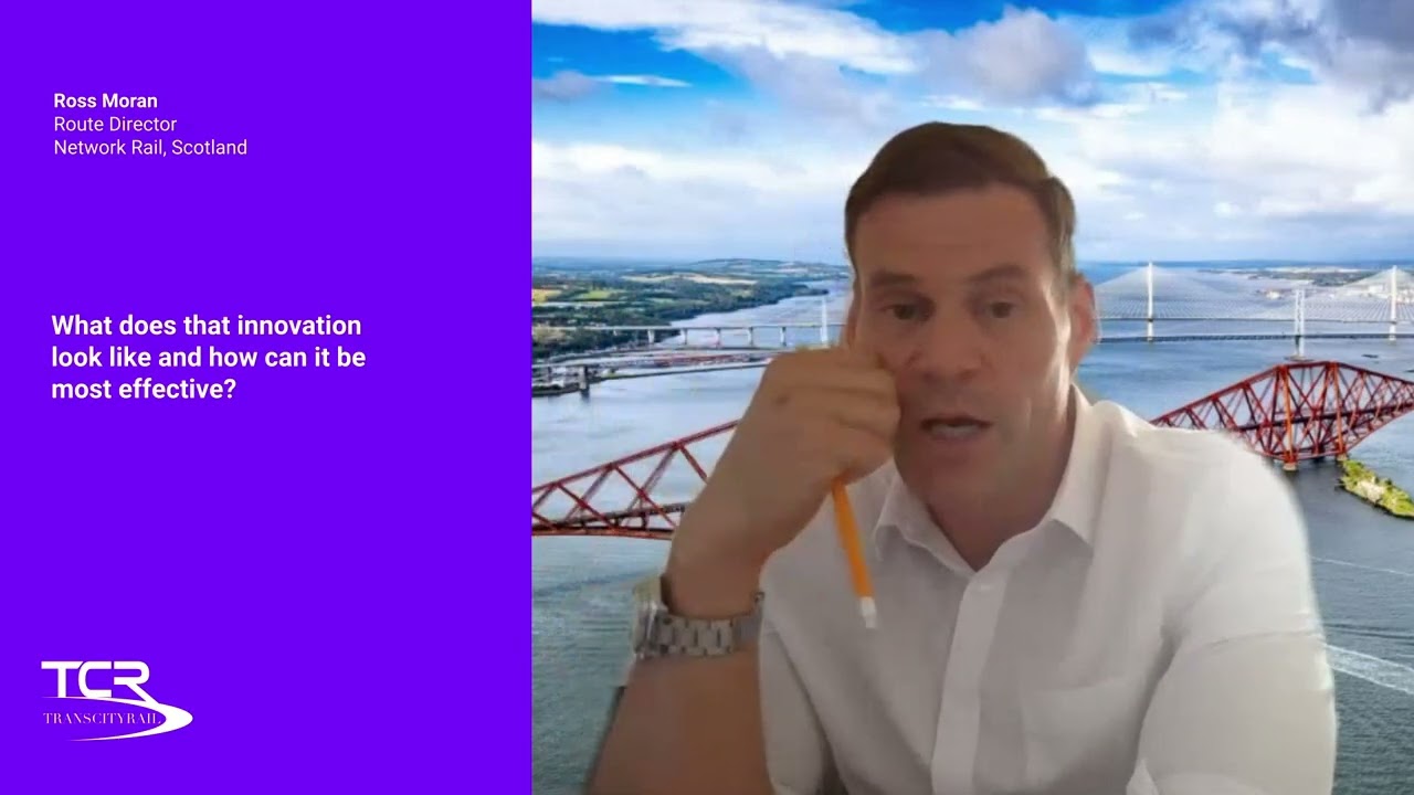 Network Rail Scotland’s Route Director, Ross Moran, lays out the supply chain brief at TransCityRail