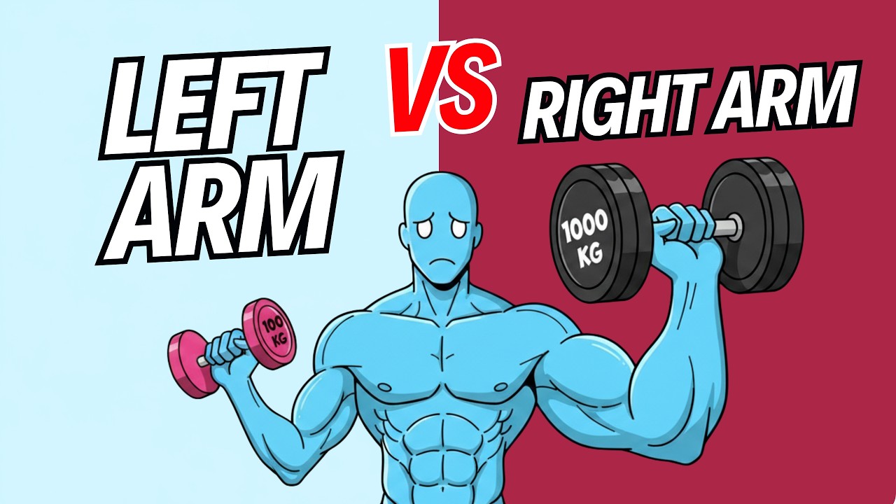 Why One Arm is Bigger Than the Other (AND THE FIX)