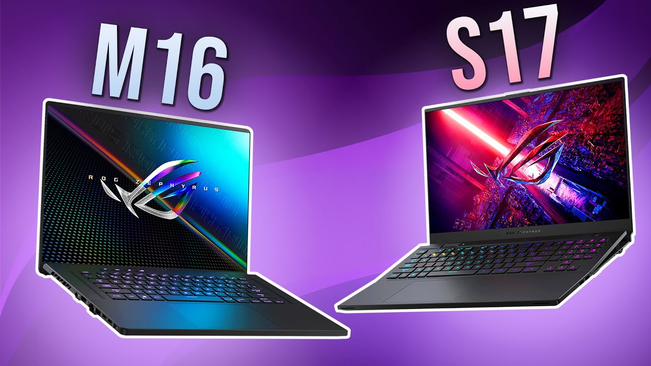 NEW ASUS Gaming Laptops! Zephyrus M16 & S17