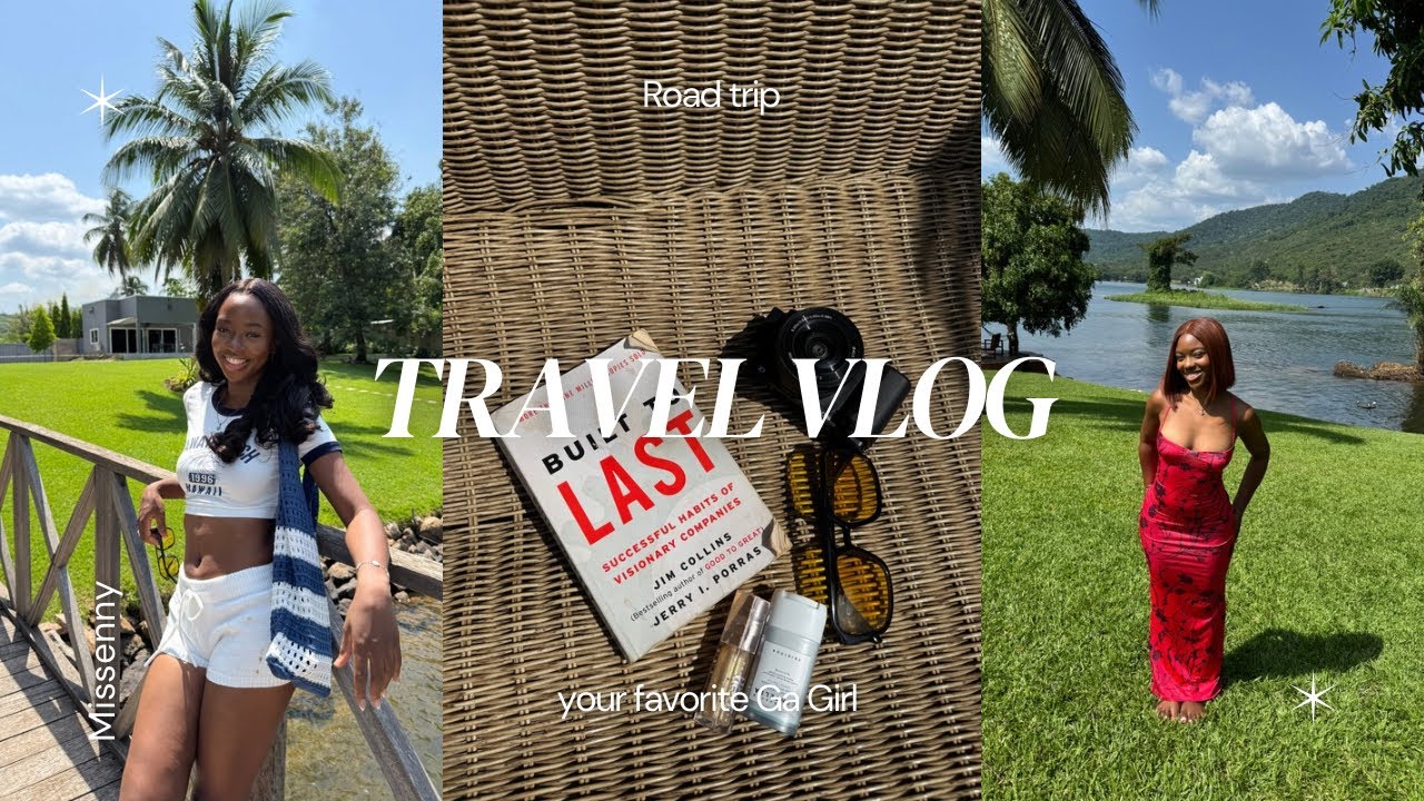 TRAVEL VLOG| Road trip to Akosombo Ghana with my sister