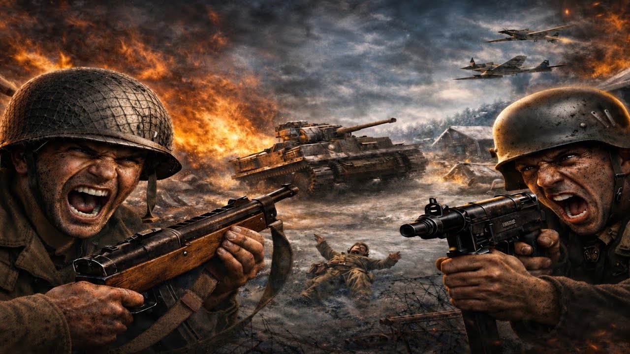 Call of Duty United Offensive 【NO HUD】Was PURE CHAOS 😱 – Full Campaign Gameplay Walkthrough No Death