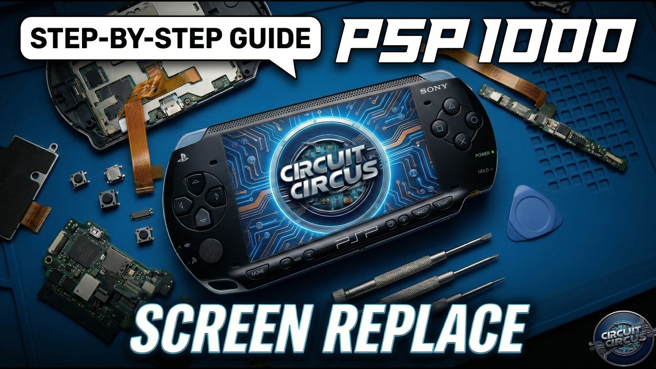 Damaged PSP 1000 Display? This Fix Actually Works