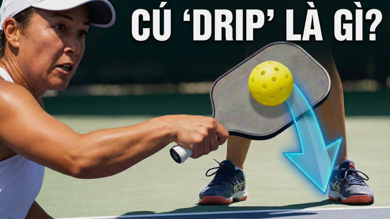 Hướng Dẫn 'The Drip' & 'Shovel Drop': Vũ Khí Bí Mật Để Thắng Pickleball