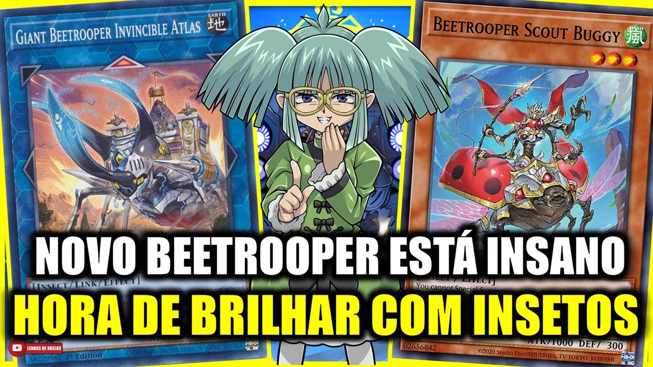DECK META LONGE DE SER PARA INICIANTES: COMO JOGAR COM O BEETROOPER NO Yugioh! Duel Links!