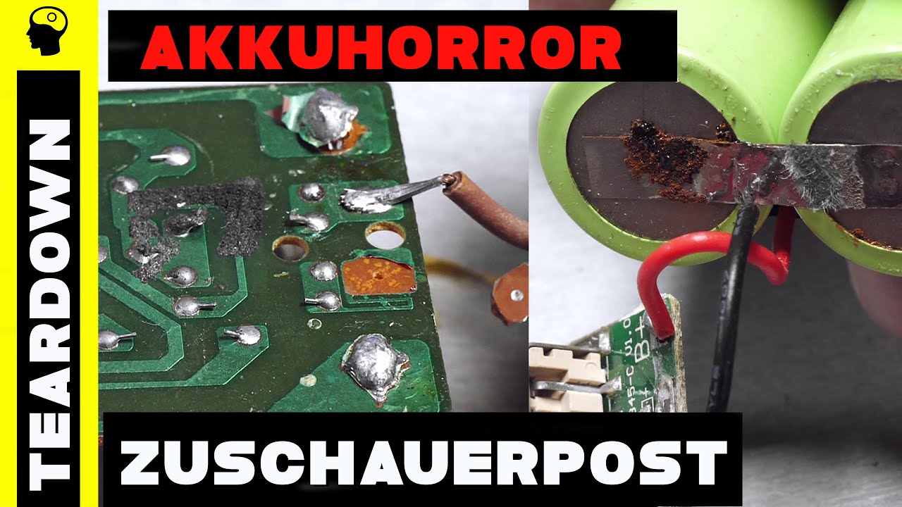 XL LiIon Akkuhorror | Zuschauerpost | Powerbanks | Akkus | Teardown