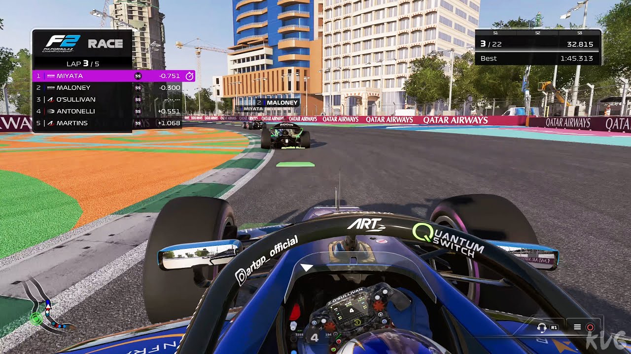 F1 24 - Zak O'Sullivan (FIA Formula 2 2024) - Gameplay (PS5 UHD) [4K60FPS]