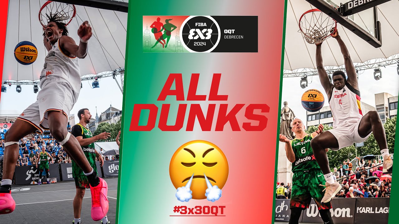JAM SESSION 😤 The BEST DUNKS of the 3x3 Olympic Qualifying Tournament