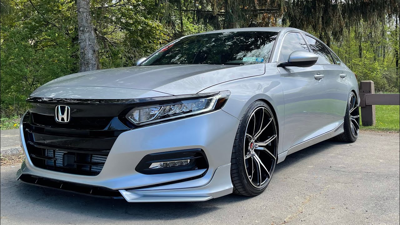 This lowered 2.0T accord got the best wheels