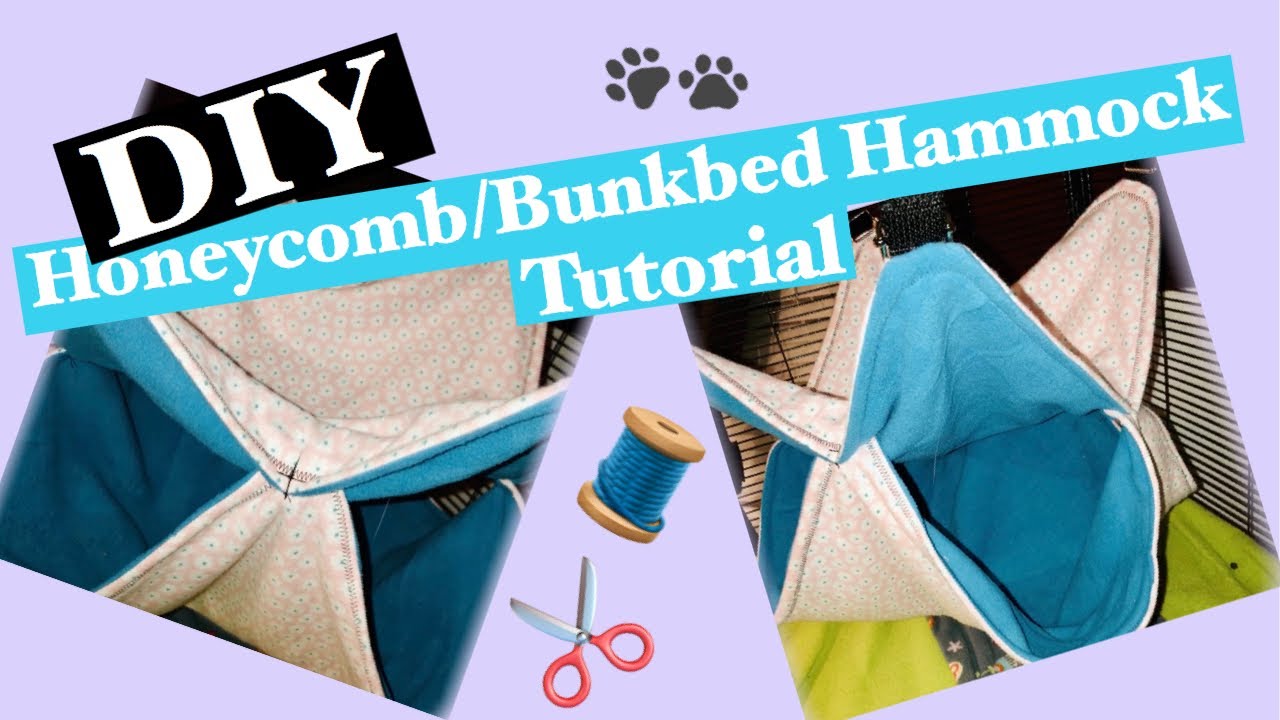 DIY Honeycomb/Bunkbed Hammock Tutorial