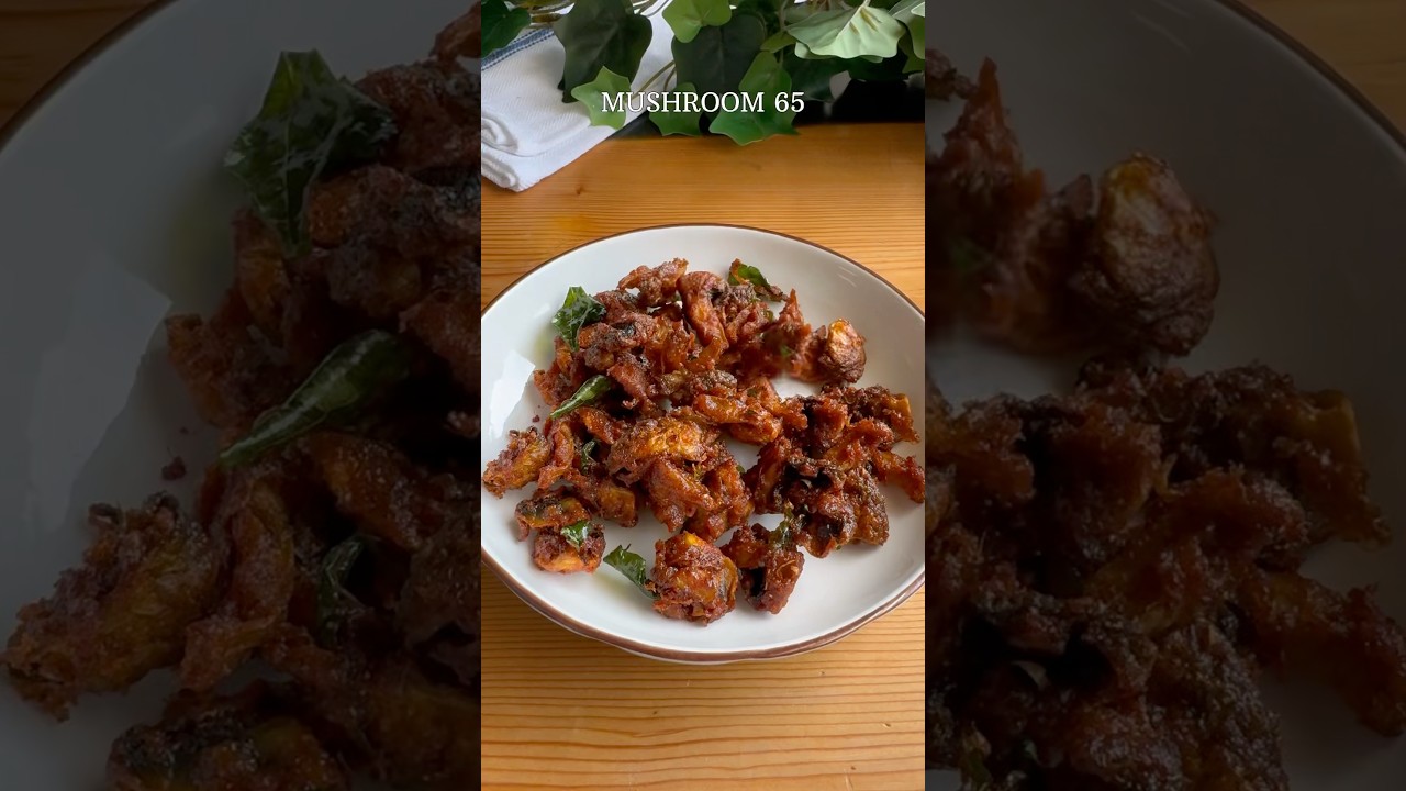 Mushroom65 | mushroom starter recipe | mushroom recipes #mushroom #65 #mushroom65