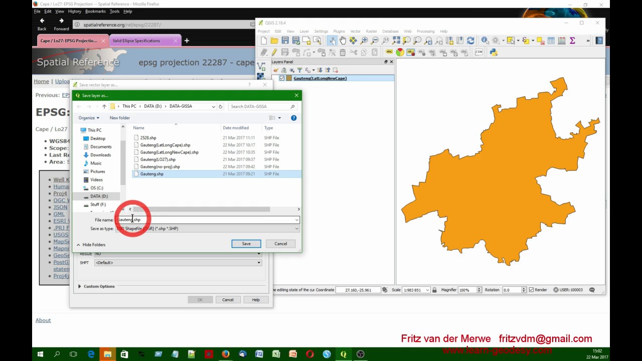 4 Setting Up and Implementing a Custom CRS in QGIS
