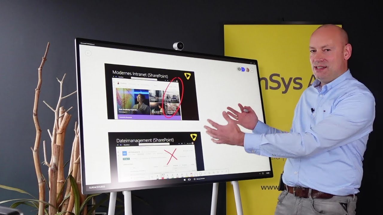 Tutorial Microsoft Whiteboard App für Teams Kanäle und Surface Hub