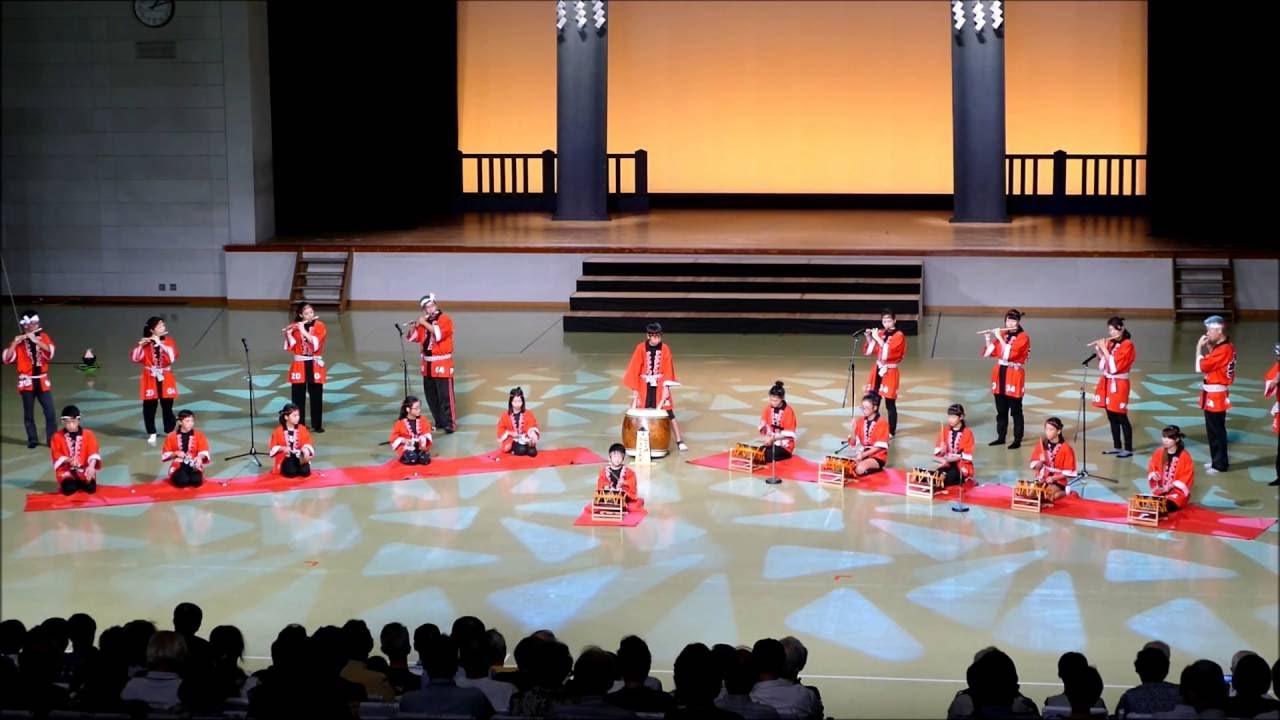 【地元】水口囃子 子供たちの本格的な演奏 【八妙囃子→大廻囃子→馬鹿囃子→八妙囃子】