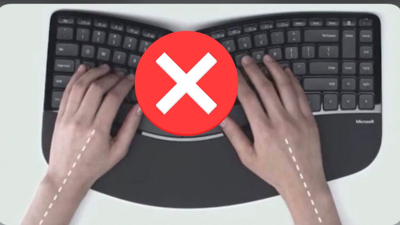 Teclado Ergonômico, não funciona ! #homeoffice #teclado #tendinite