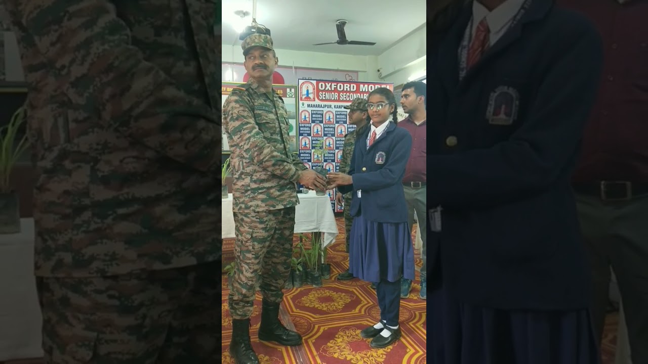 oxford model maharajpur me mnaya gya vany jiv divas