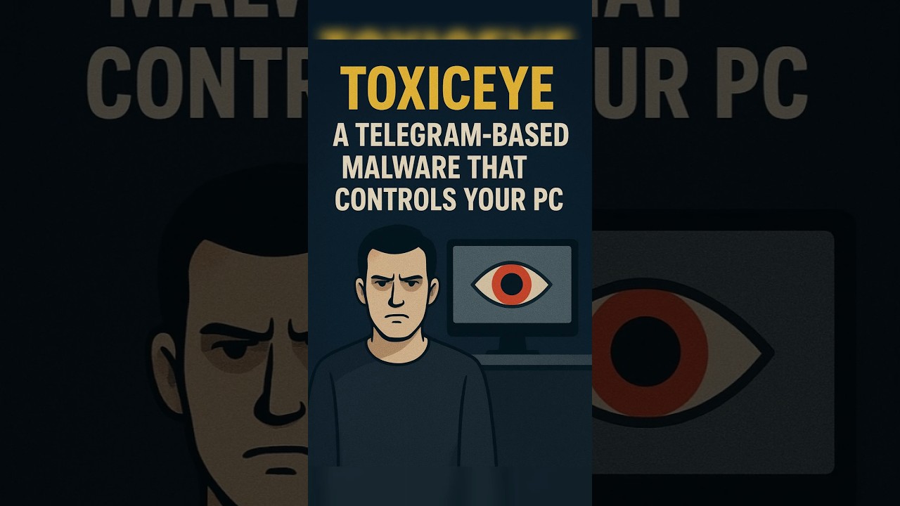 ToxicEye – A Telegram-Based Malware That Controls Your PC  ( For educational purposes ) 🚫
