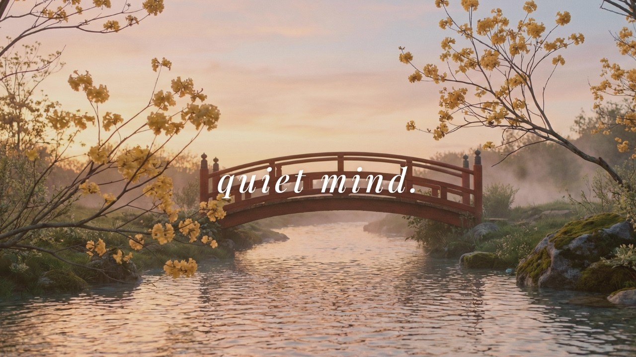 a playlist to slow down and breathe