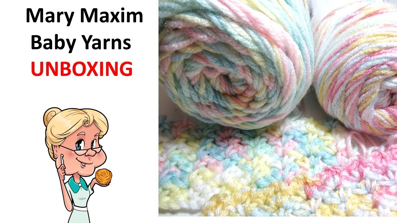 Mary Maxim Baby Yarns - Crochet Samples - Shout Out to Bag-O-Day