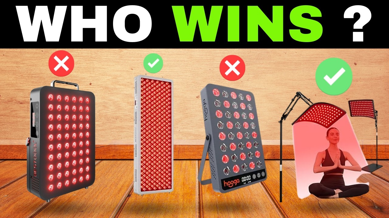 ✅ 9 Best RED LIGHT Therapy DEVICES on Amazon [2026] 🔴 Infrared Panels & Lamps for Face & Full Body