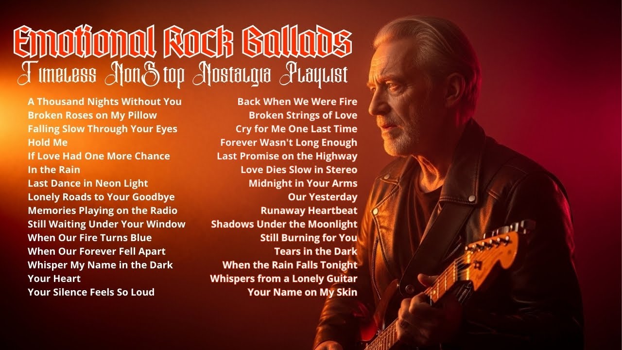 Slow Rock Ballads That Hit Your Heart | Romantic Rock Playlist
