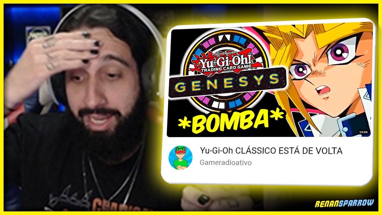 *BOMBA* YU-GI-OH RAIZ está de VOLTA com o GENESYS! // REACT @Gameradioativo