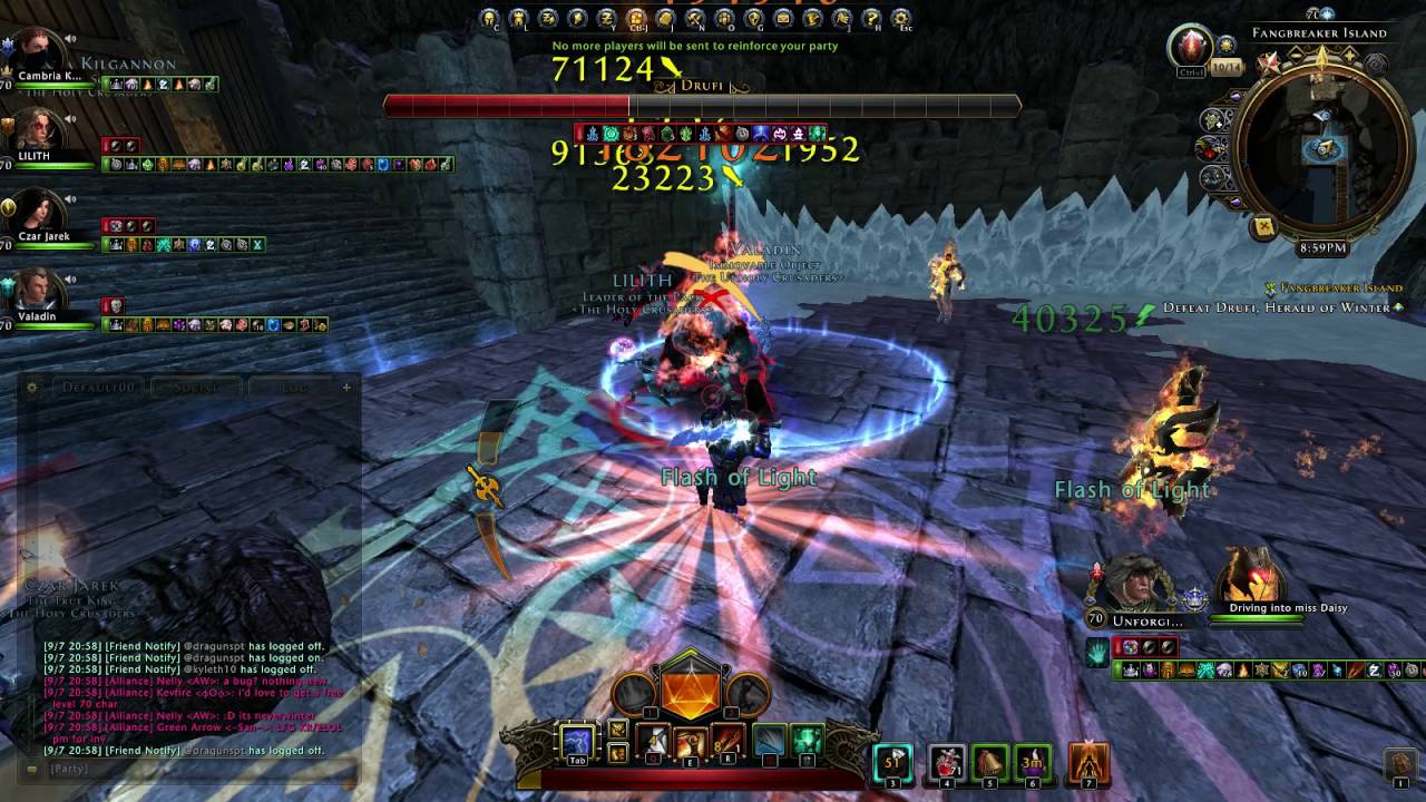 Neverwinter Mod 10 Fangbreaker Island Last Boss  GWF Unforgiven POV