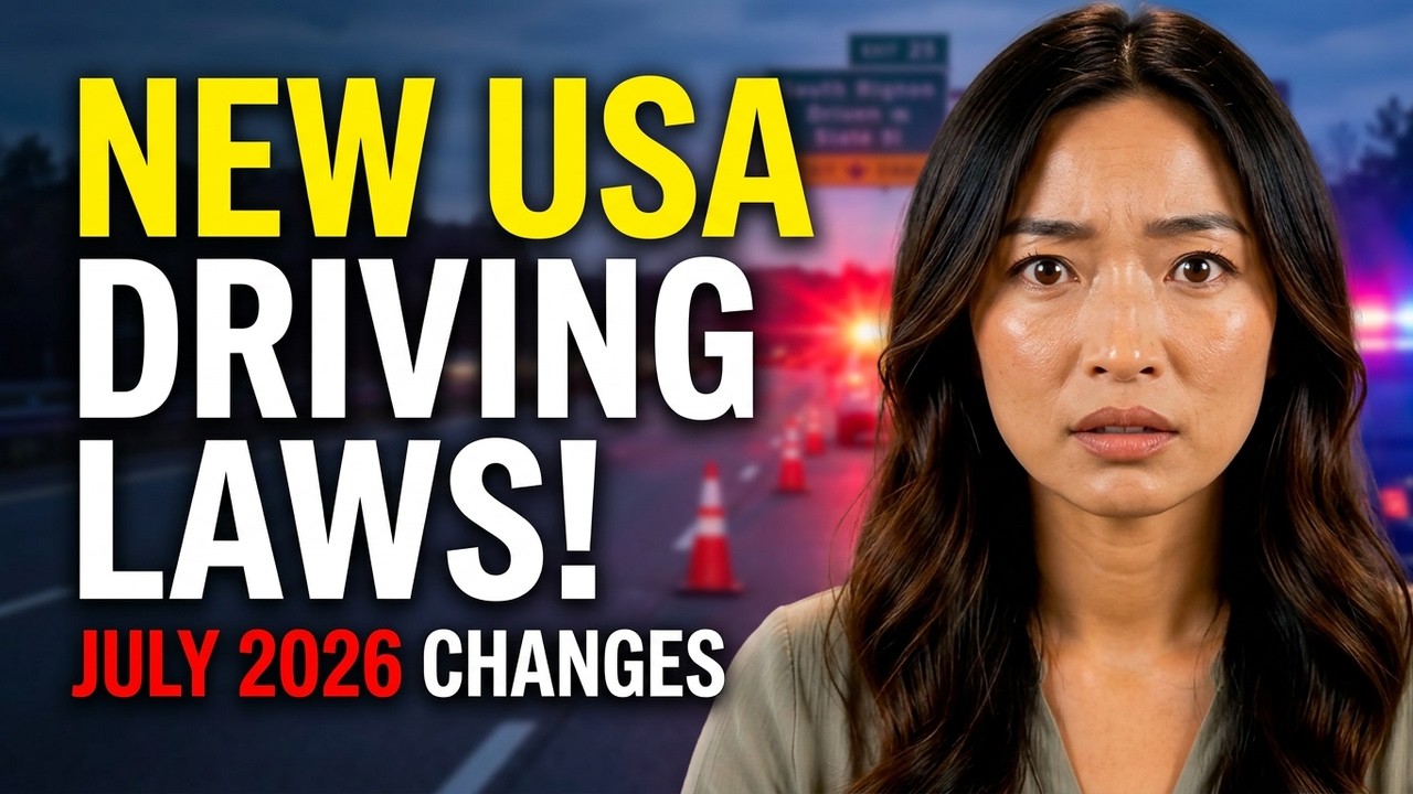 USA Driving Law Changes July 2026 &mdash; 7 New Rules That Could Cost You Big Money