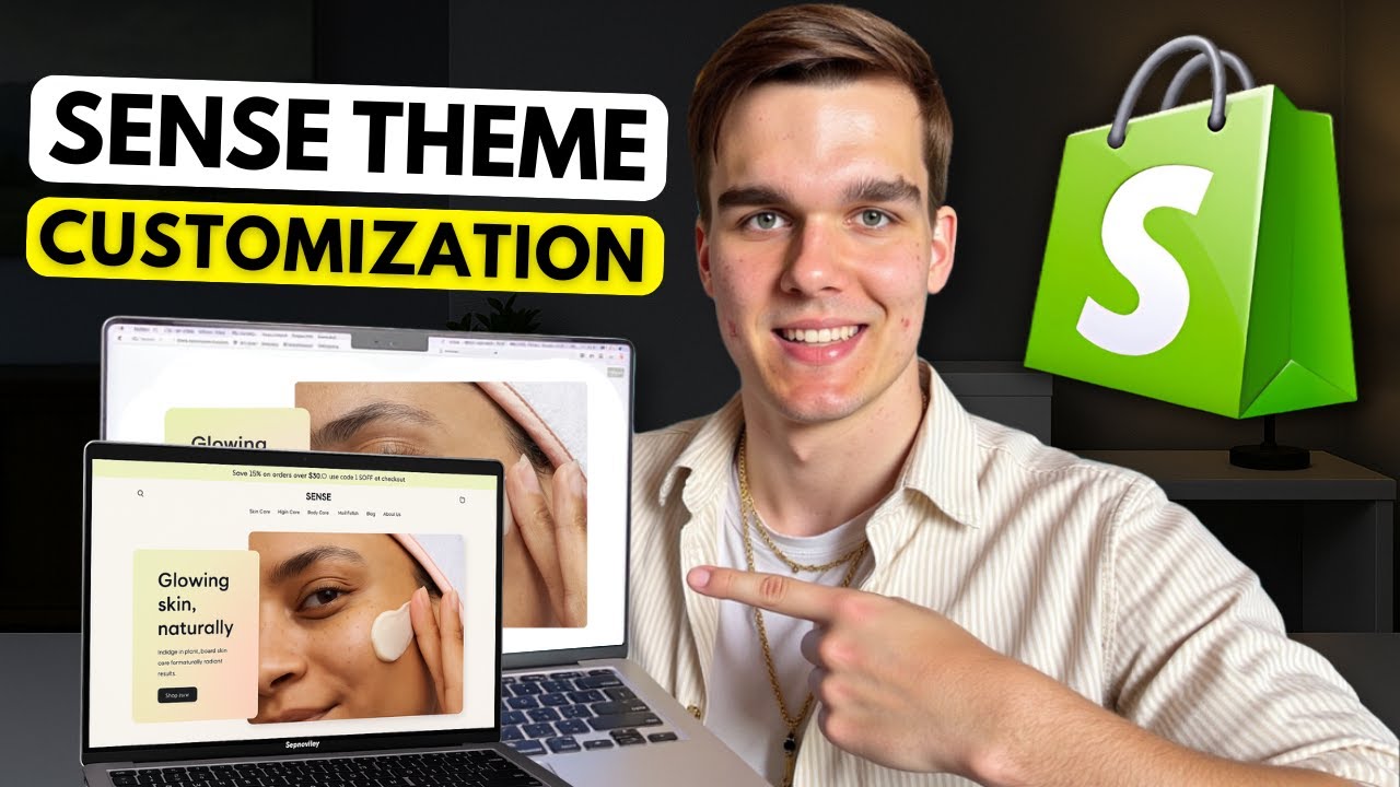 How to Customize Shopify Sense Theme | Step-by-Step Sense Theme Design Tutorial 2025