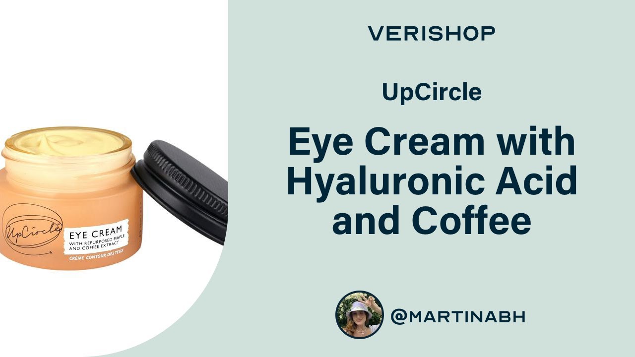 UpCircle Eye Cream with Hyaluronic Acid and Coffee Review