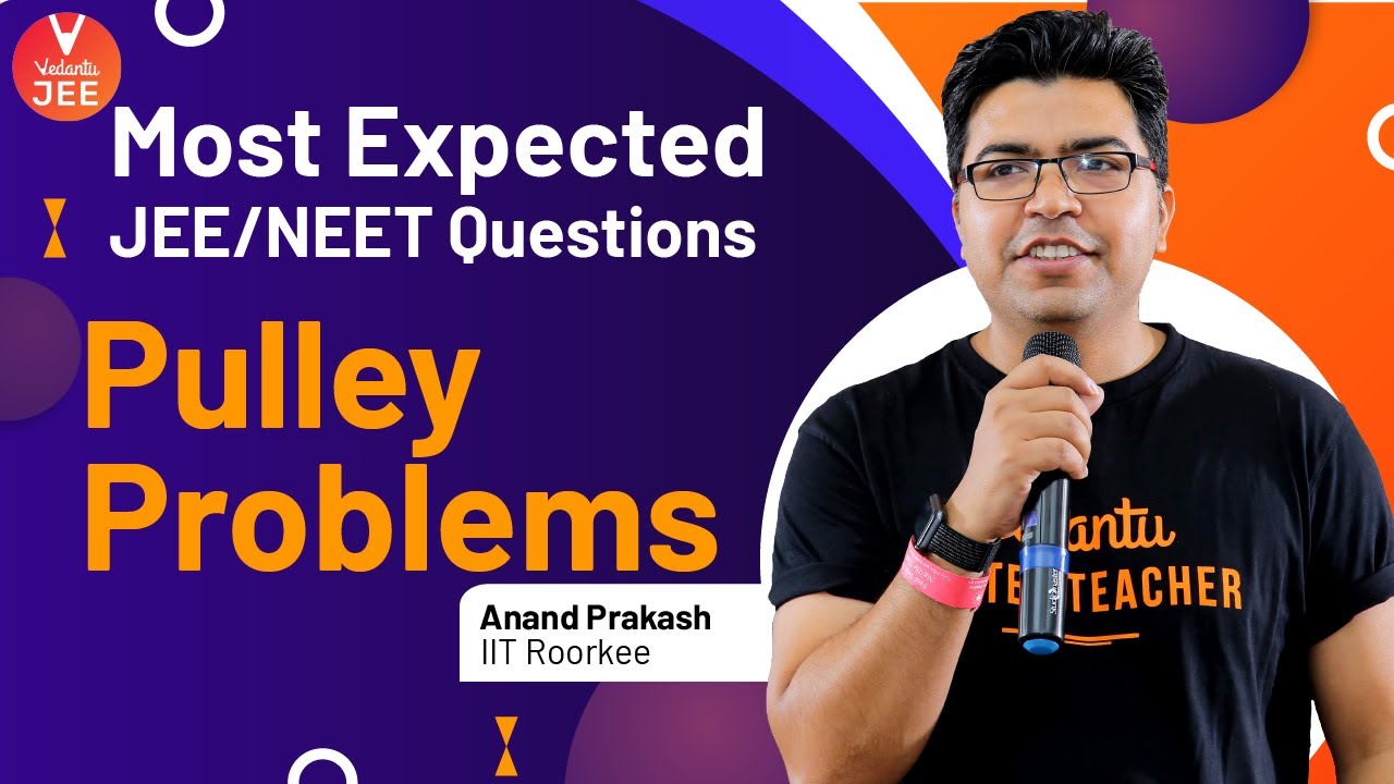 Most Expected JEE Main & NEET Questions Series with Anand Sir - Pulley Problems | JEE Physics