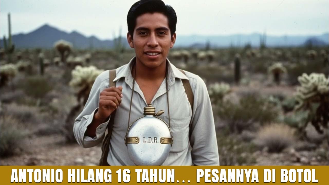 Antonio Díaz Menghilang di Gurun Arizona — 16 Tahun Setelahnya, Cantimploranya Ditemukan