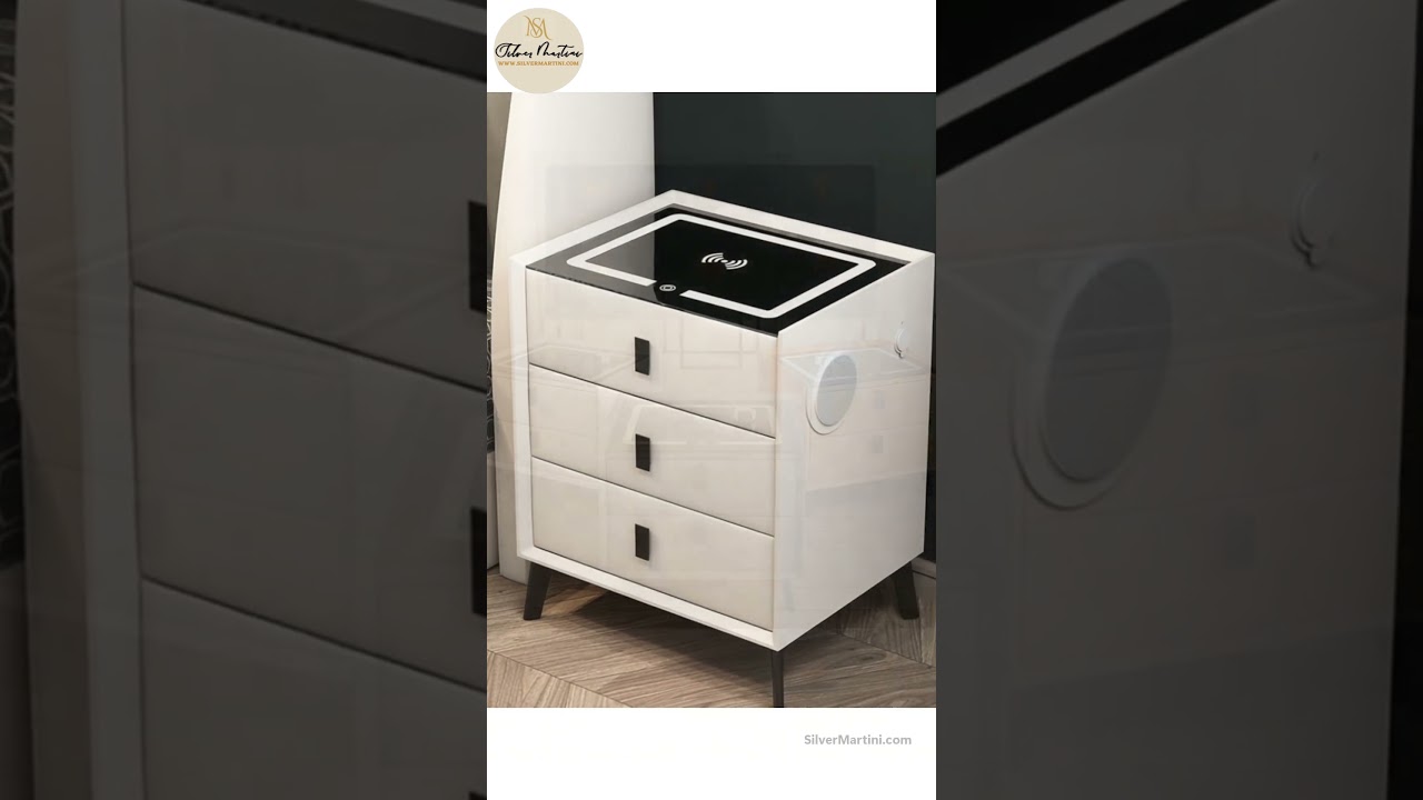 Smart Living, Stylish Design &mdash; Your Nightstand Just Got Smarter ✨