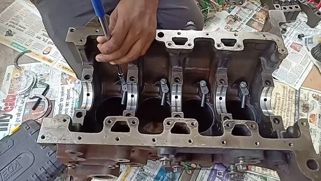 Tata Safari 2.2 Dicor engine overhaul full video